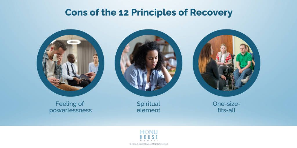 Cons of the 12 Principles of Recovery