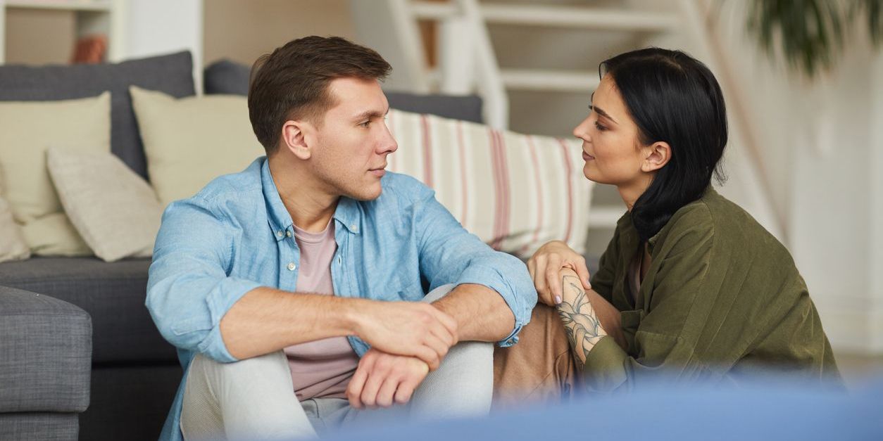 a couple improving a relationship after addiction treatment